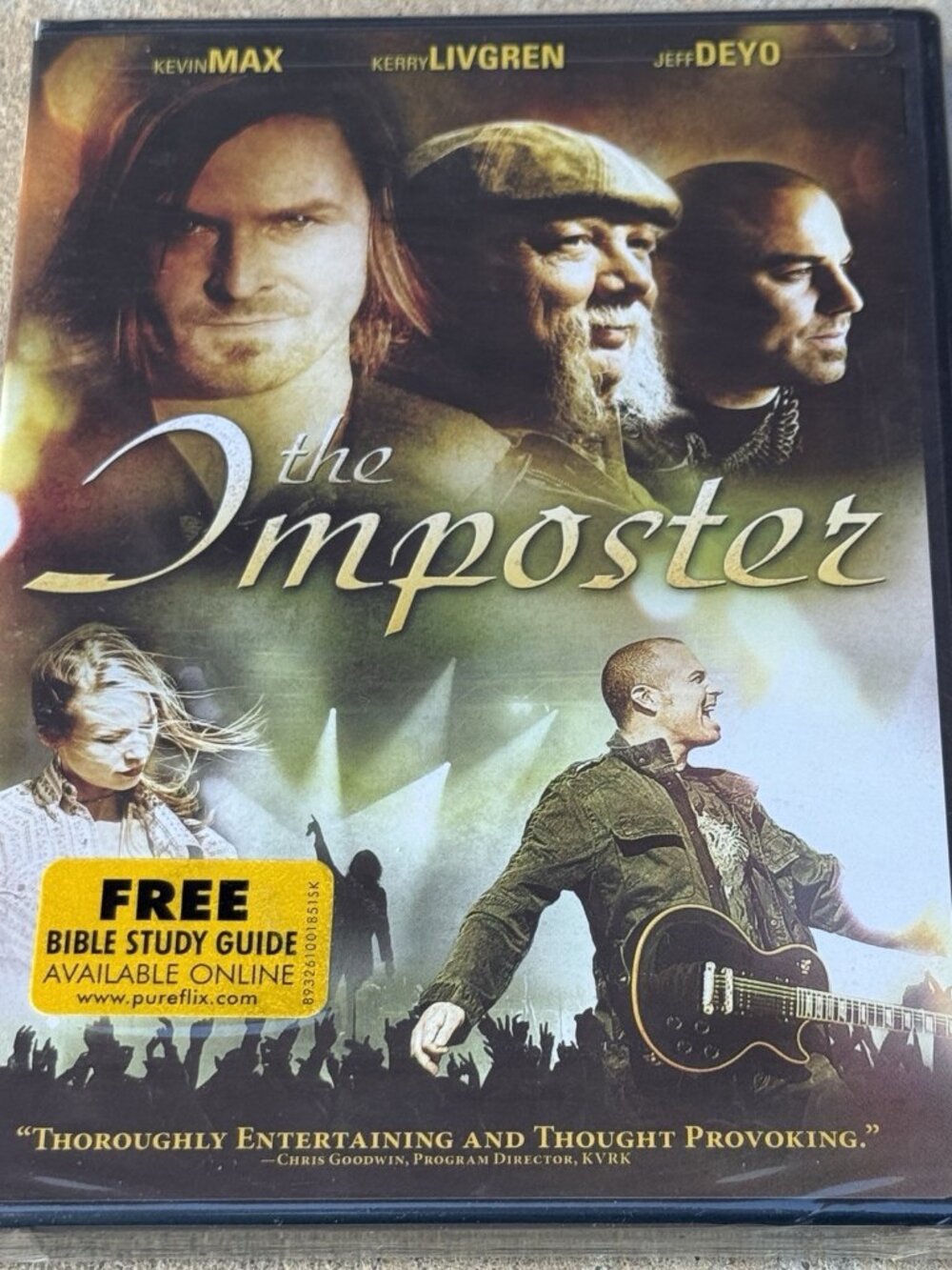The Imposter DVD Christian Movie Pure Flix Kevin Max Kerry Livgren Jeff Deyo NEW